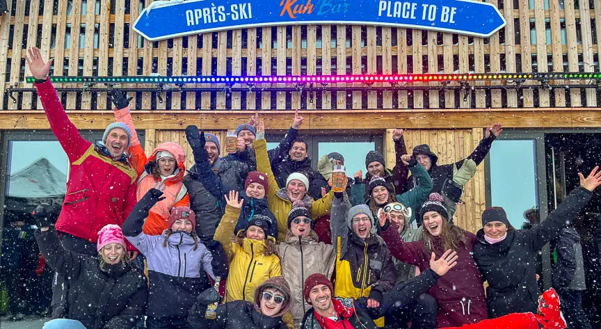 Bilder Wintersporttag Arosa